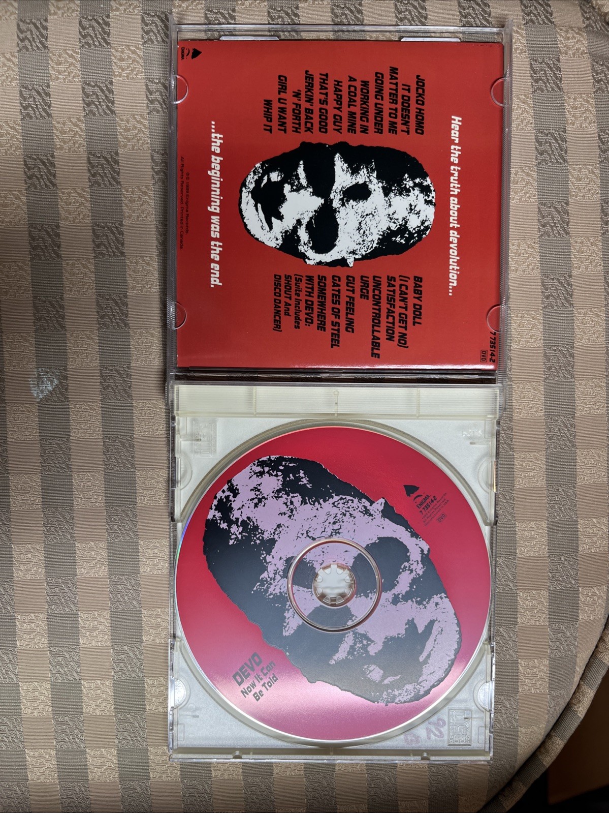 DEVO Now It Can Be Told Live At The Palace 12/9/88 CD Excellent Condition