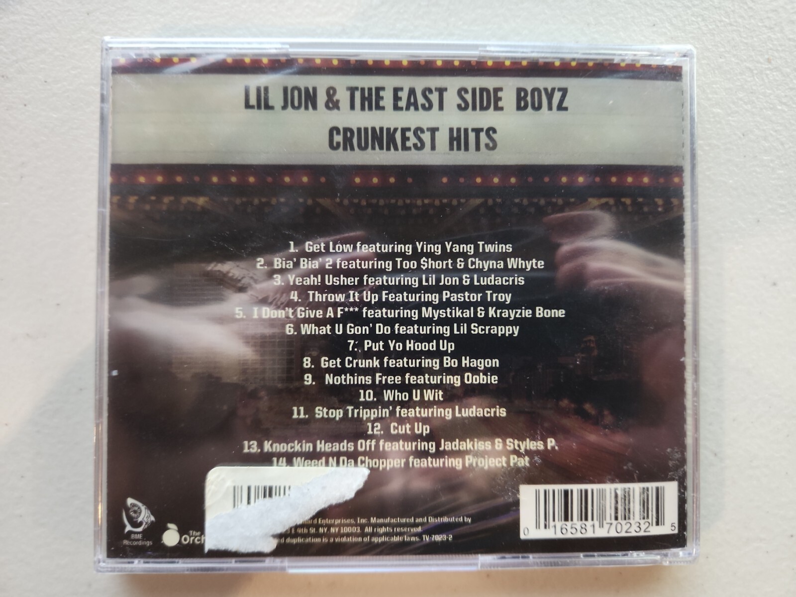 Crunkest Hits - Music - Lil Jon & The East Side Boyz - NEW