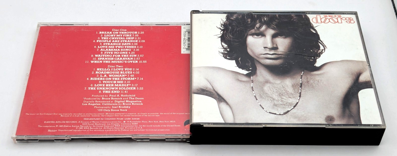 The Doors S/T Waiting For The Sun Best Of Jim Morrison Break On Through LA Woman