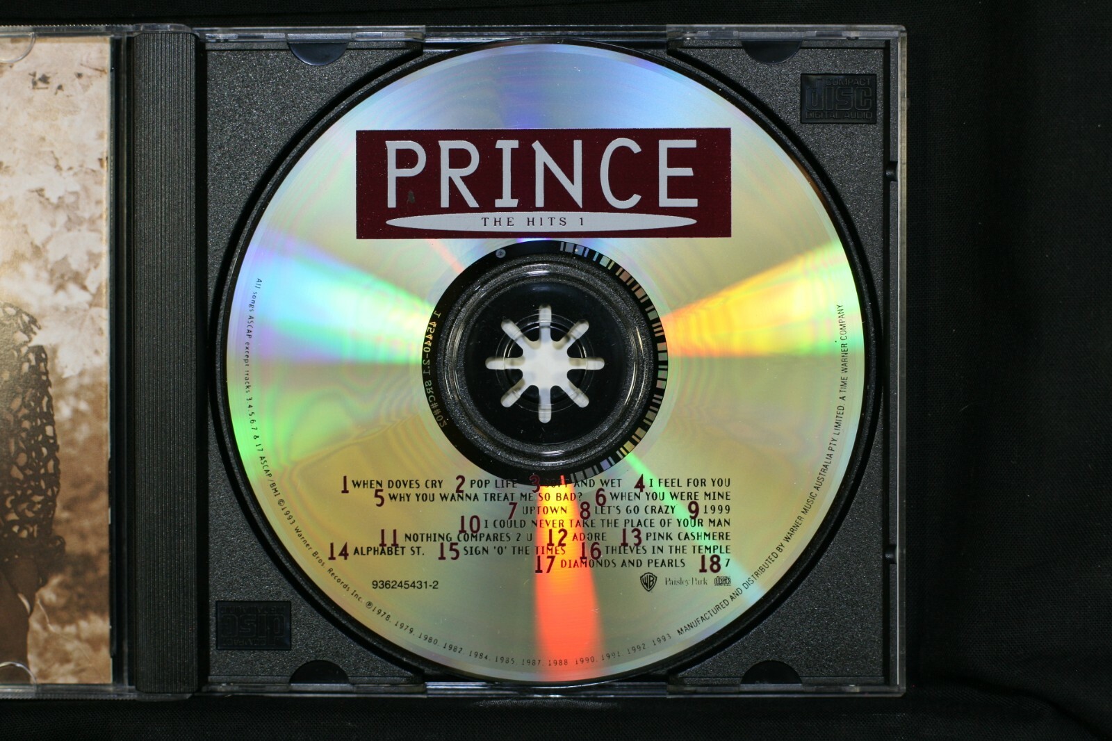 Prince ‎– The Hits 1 - CD (C1030)