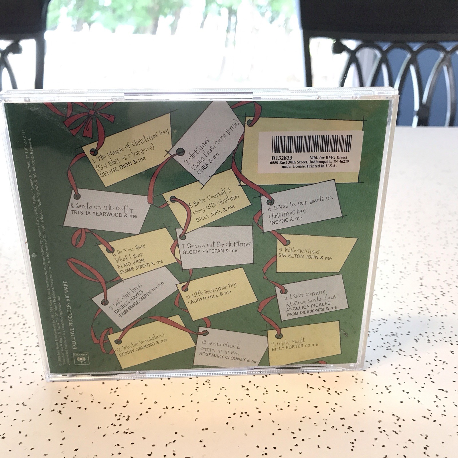 A Rosie Christmas CD Various Artists Rosie O'Donnell Elton John Etc VG Condition