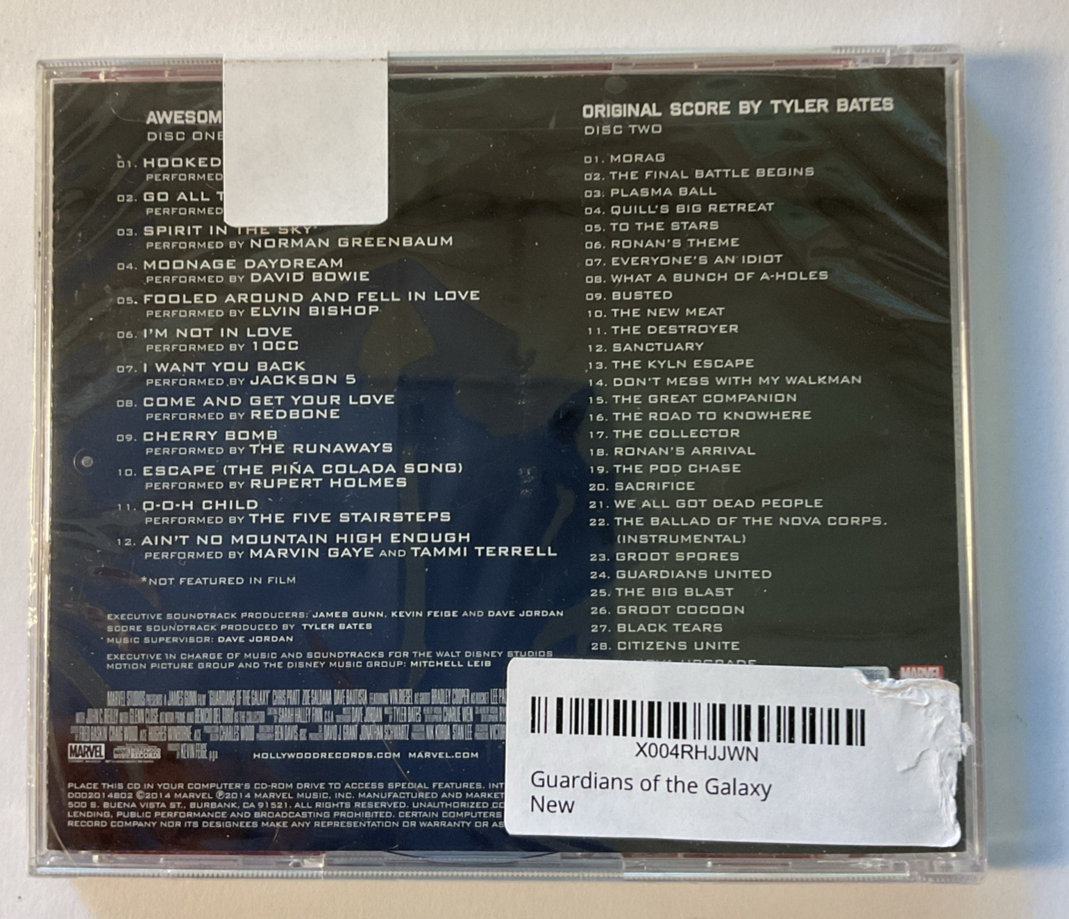 Guardians of the Galaxy (Original Soundtrack) DELUXE CD NEW
