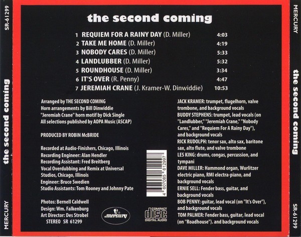 THE SECOND COMING - The 2nd Coming - CD [MINT] Reissue of 1970 Self-Titled Album