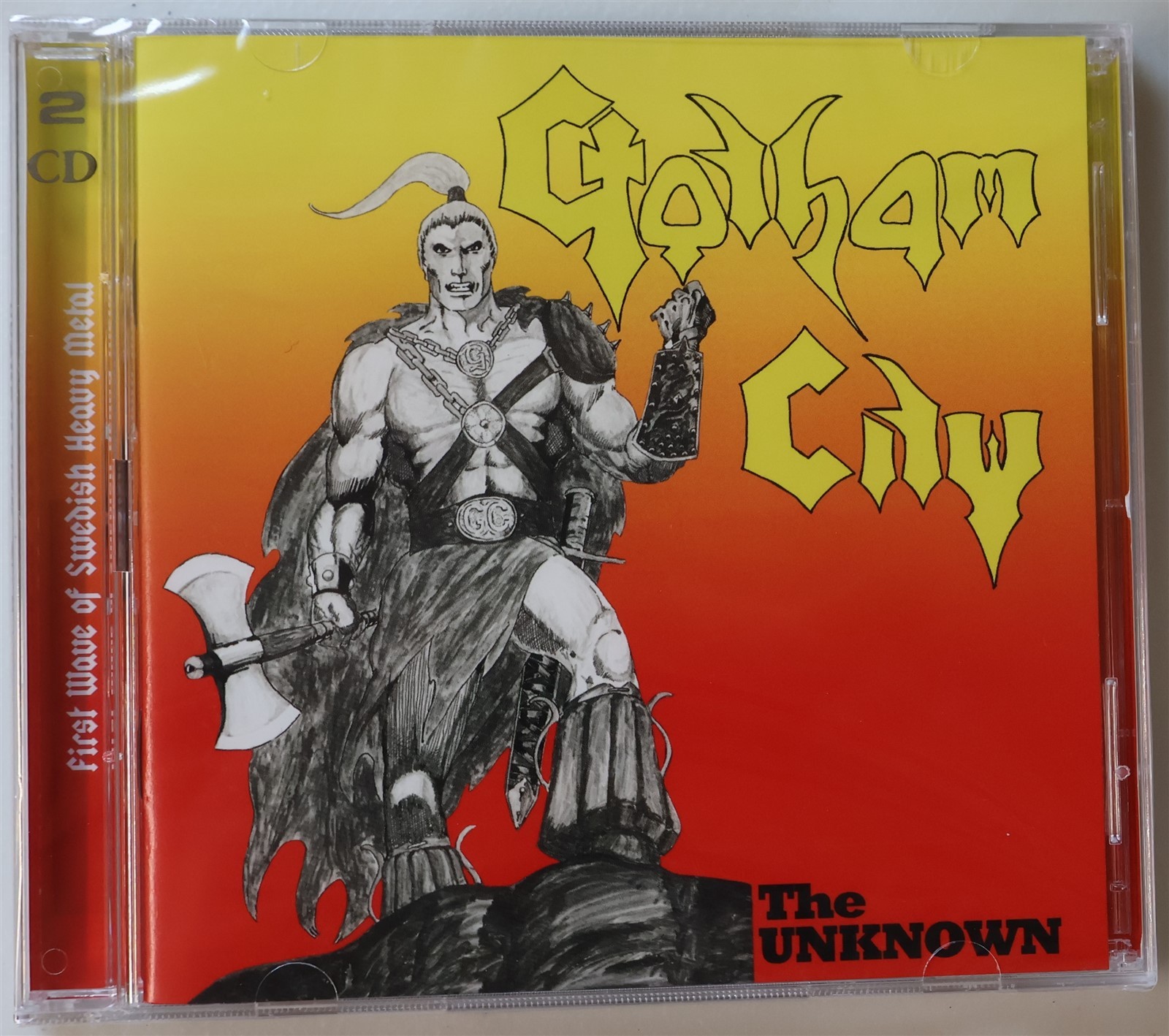 Gotham City The Unknown 2 CD new official reissue Cult Metal Classics
