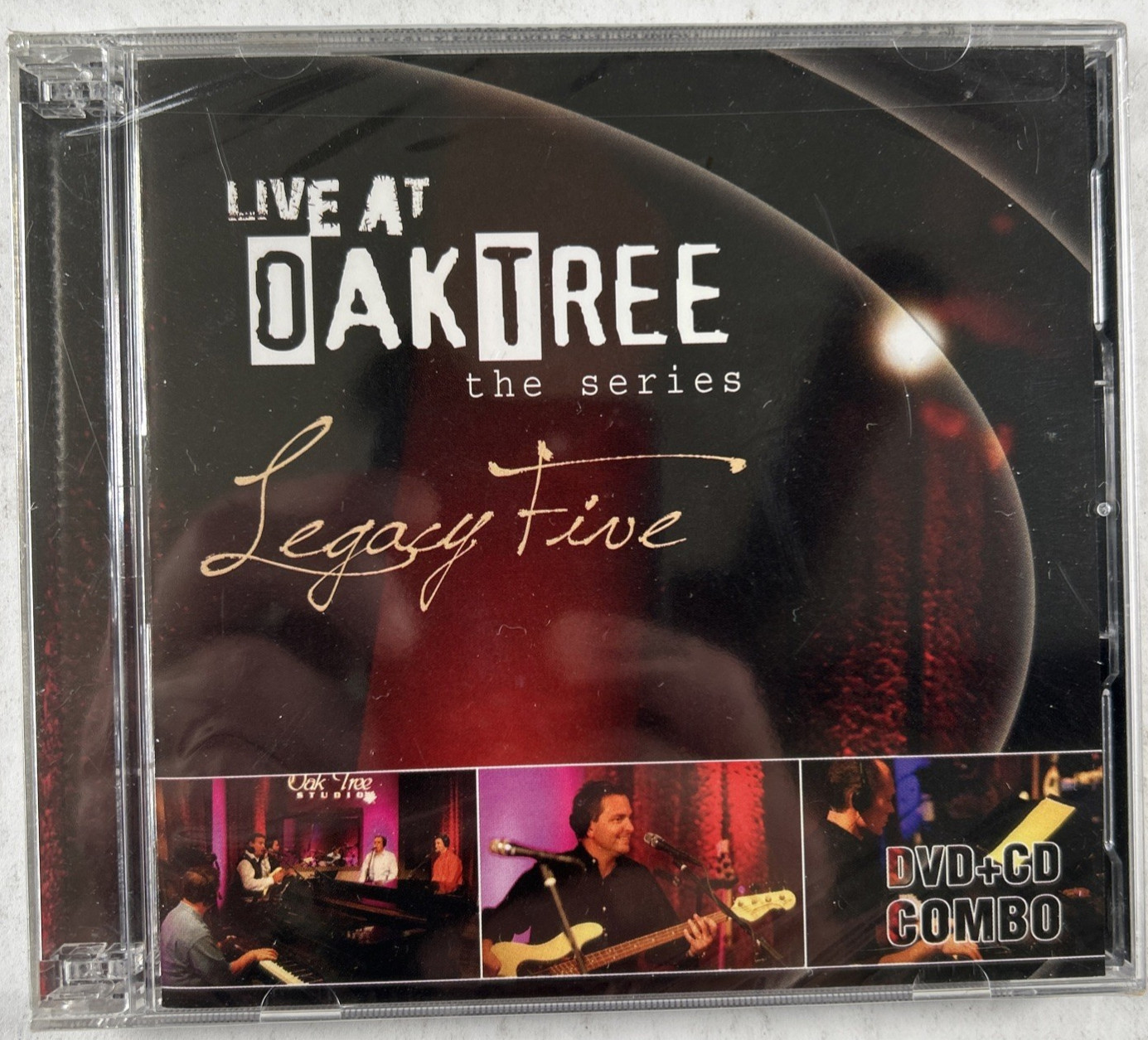 Legacy Five Live At Oak Tree CD / DVD Combo Southern Gospel Daywind Records New