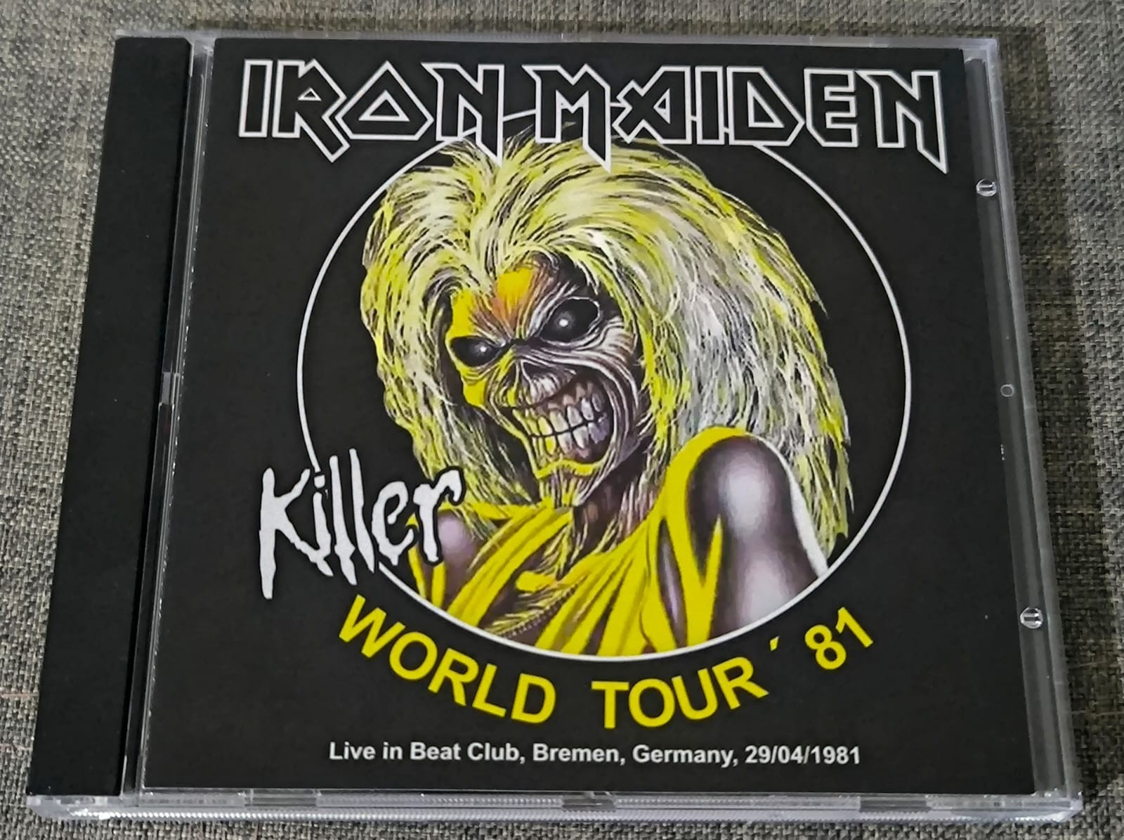 Iron Maiden – Killer World Tour '81 Import Brazil CD - HEAVY METAL