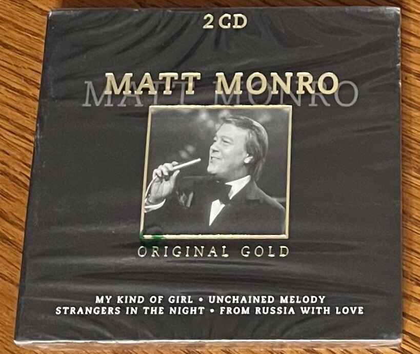 MATT MONRO "ORIGINAL GOLD" BRAND NEW ORIGINAL 1998 HOLLAND 2CD ALBUM IMPORT