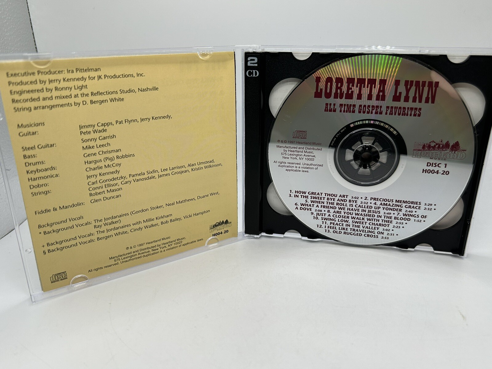 Country CDs Mixed Lot Loretta Lynn Patsy Cline Merle Haggard Johnny Cash