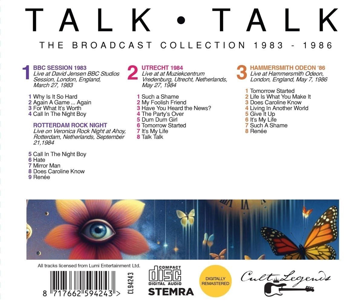Talk Talk – The Broadcast Collection 1983 - 1986 3 CD Set - Compilation Album