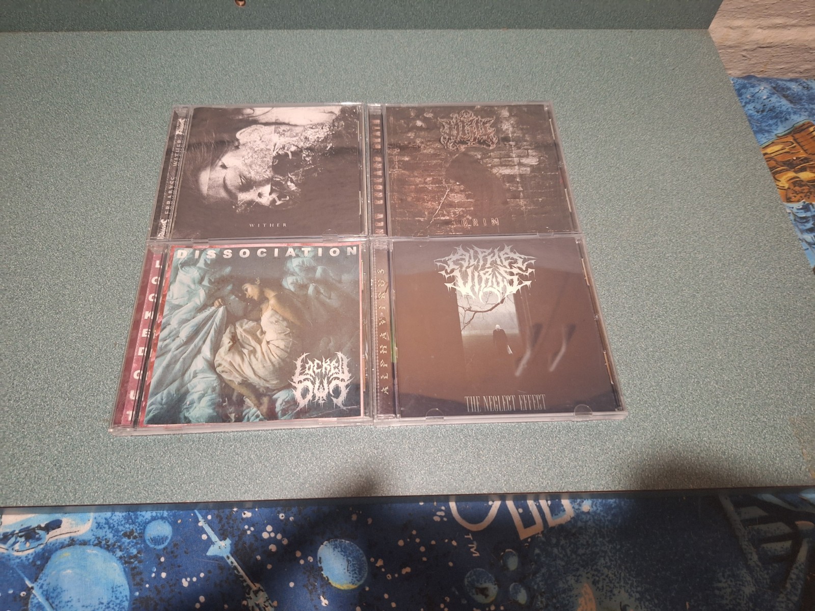CHUGCORE 4 CD LOT RARE OOP Errabyss, PRY, Alpha Virus, & Locked Out!!! Mugshot