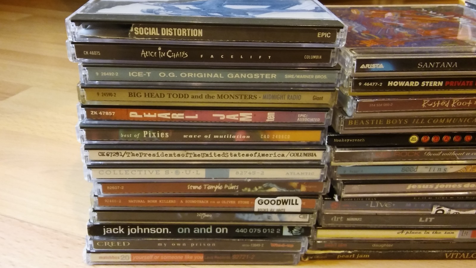 90s ROCK CD LOT: Untested, Many Have Scratches --READ--