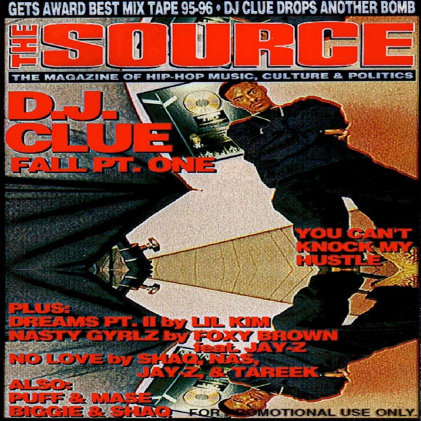 DJ CLUE - THE FALL PART 1 96' THE SOURCE - OLD SCHOOL NYC HIP HOP MIXTAPE MIX CD