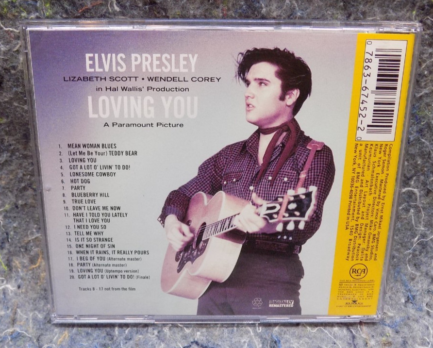 "The Blue Suede Box: Elvis, His Greatest Hits" 5 CDs BMG (1997) EX
