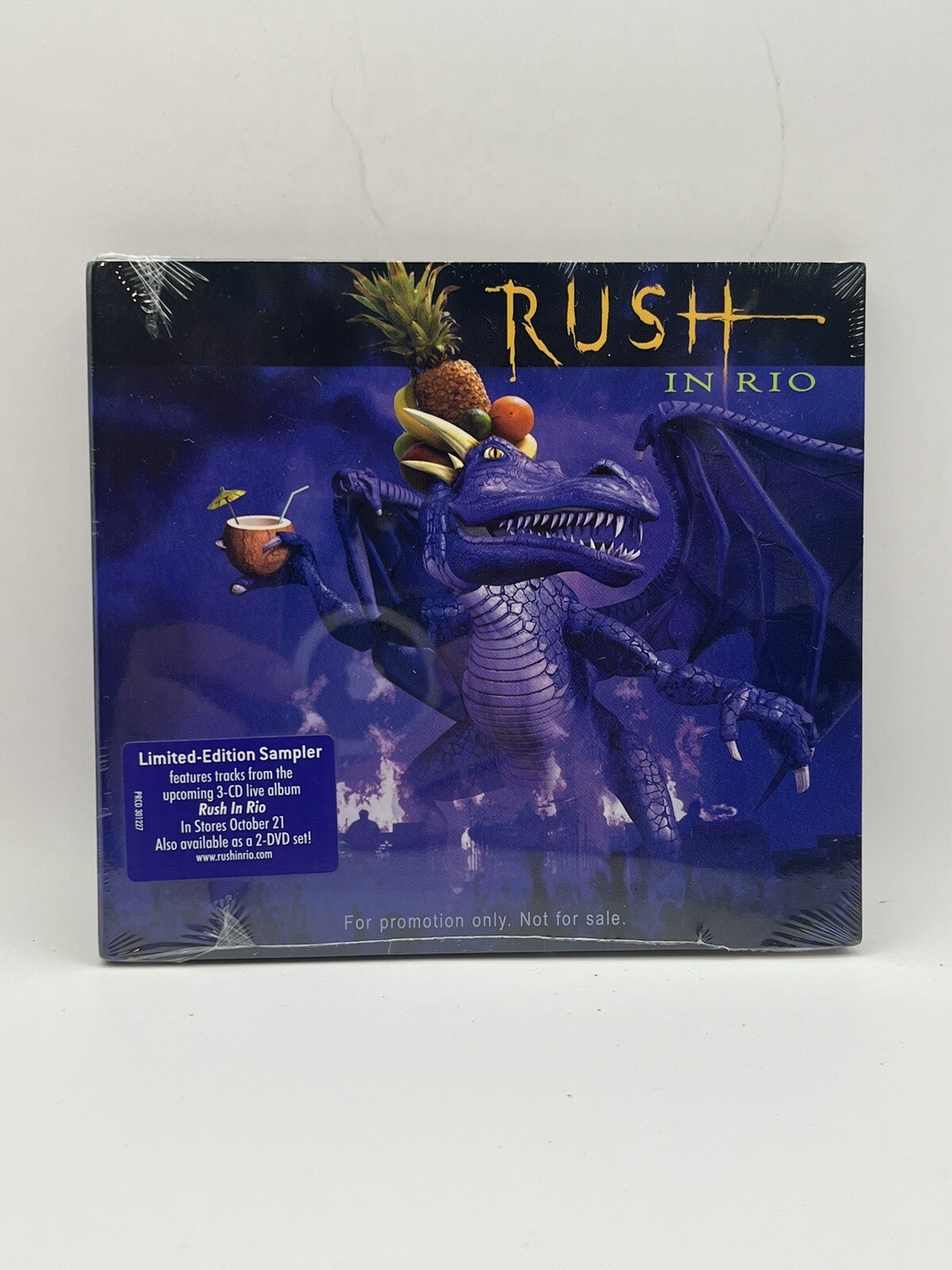 XX RUSH IN RIO PROMO SAMPLER CD 6 Tracks SEALED New