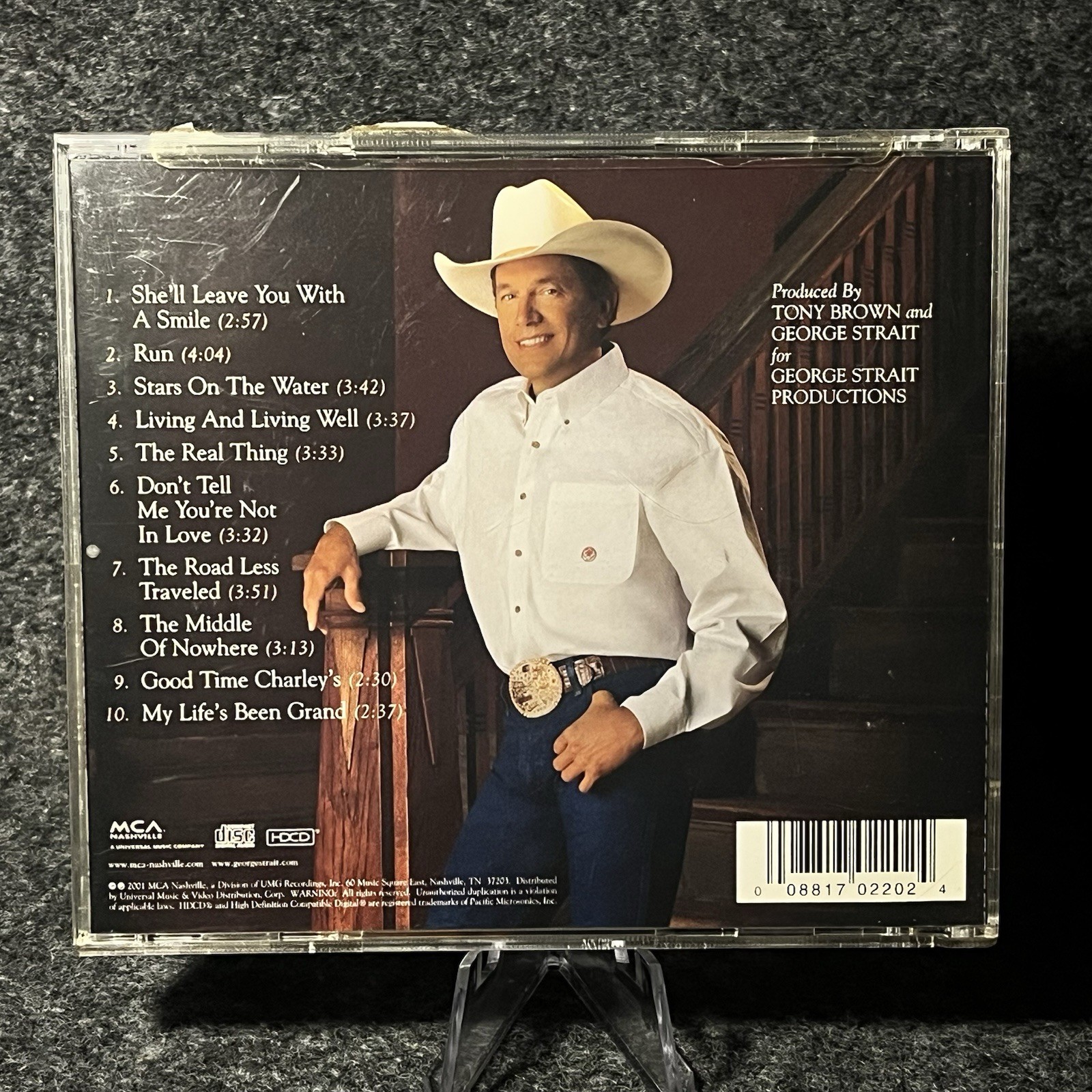 George Strait The Road Less Traveled CD 2001 Country MCA
