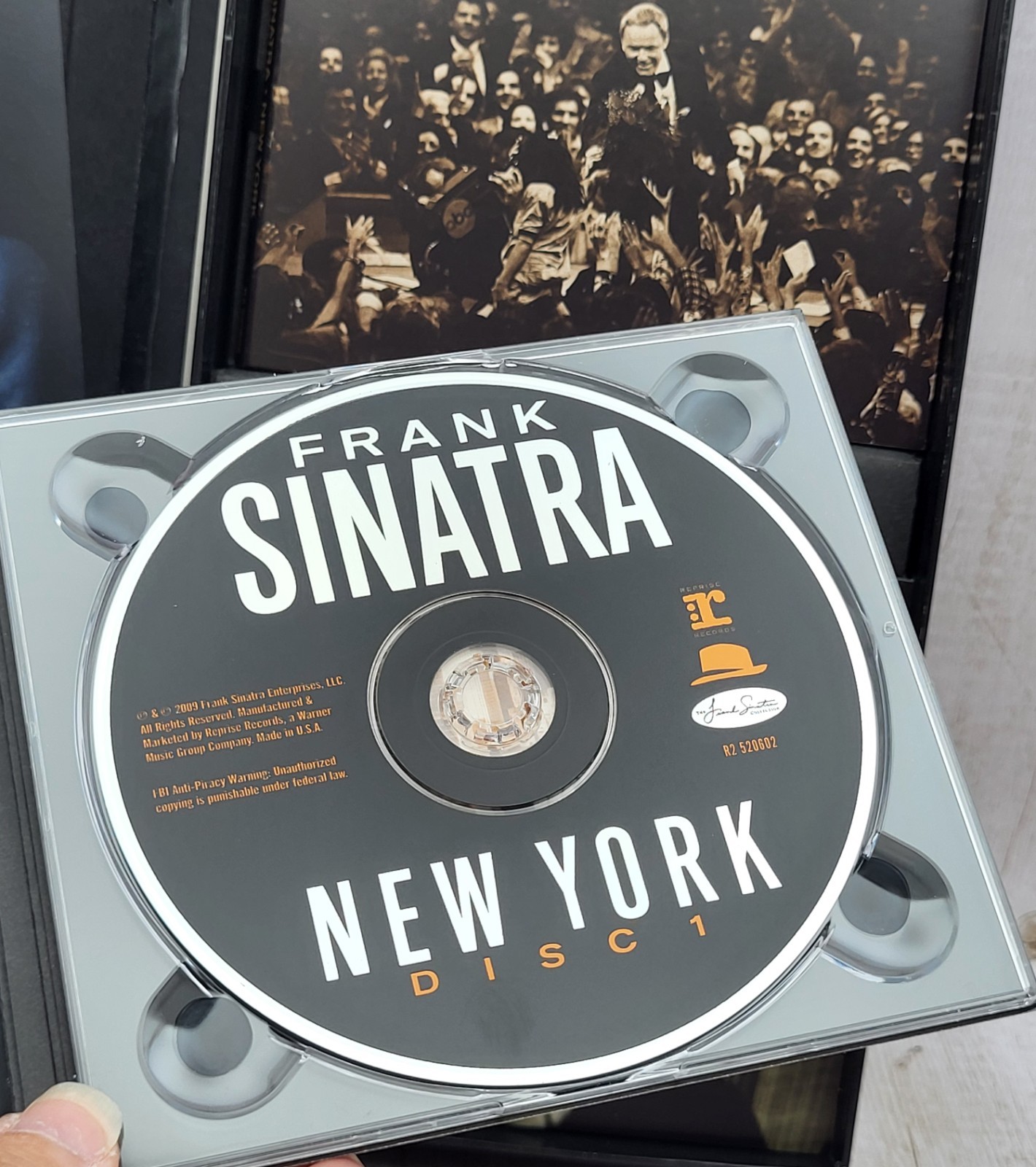 Frank Sinatra New York • Five Disc (4 CD & DVD with Booklet) Box Set NICE!
