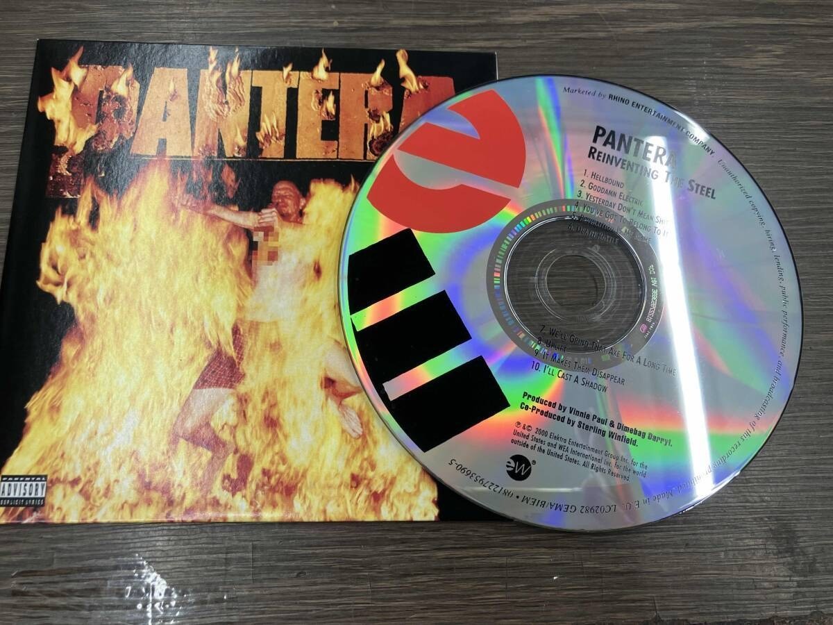 Pantera The Complete Studio Albums 1990-2000 5CD Box Set 2015 Rhino Records