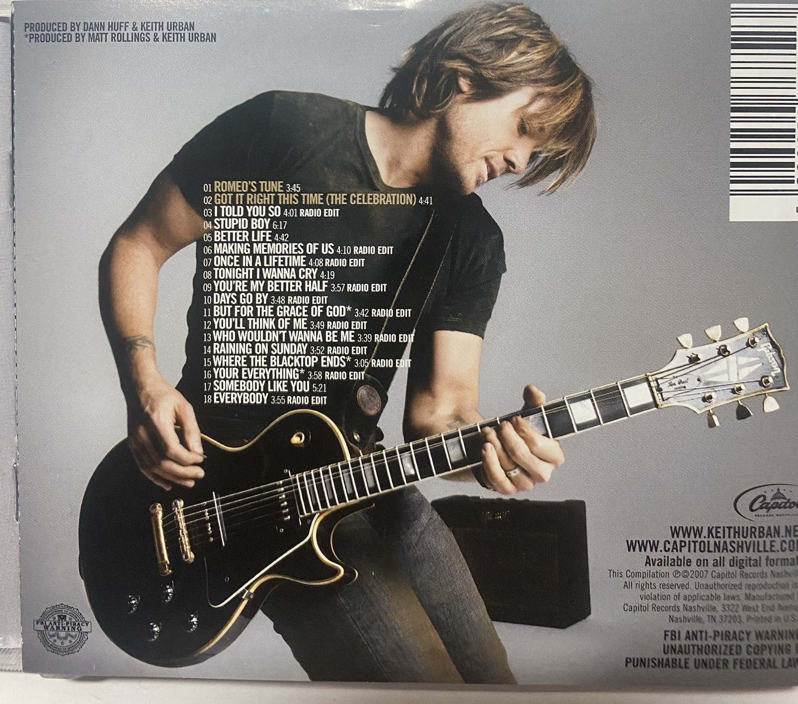 Keith Urban - Greatest Hits - 18 Kids [CD]