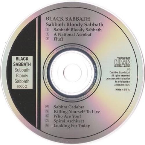 Black Sabbath - Sabbath Bloody Sabbath (CD) (Good Plus (G+)) - 4008676309