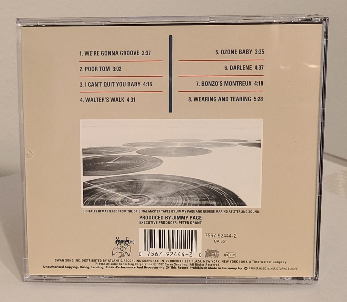 Coda by Led Zeppelin (CD, 1994) NEW Remastered Import CD