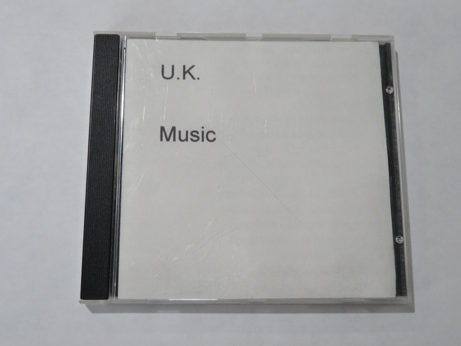 UK Music Collection Home Made CD 20 years old new wave music