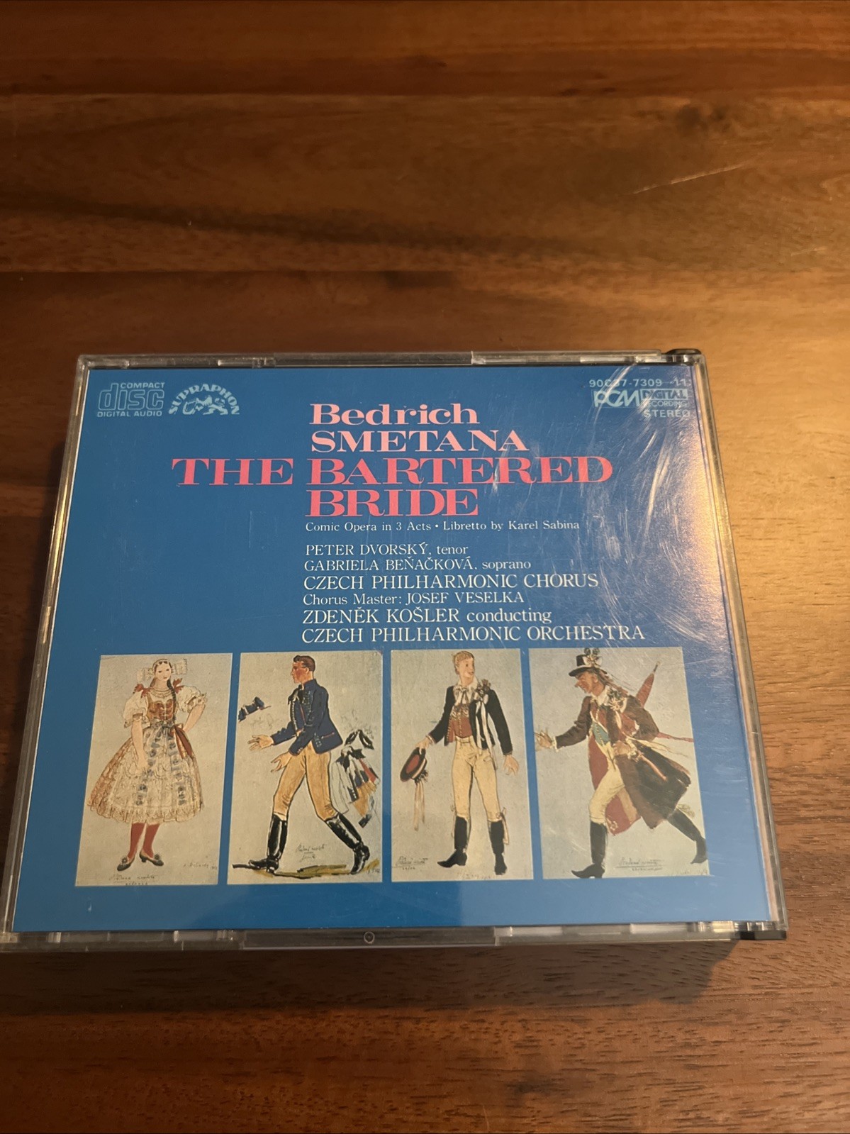 Bedrich Smetana The Bartered Bride 3 CD Box Set Japan Import Supraphon 90C37-730