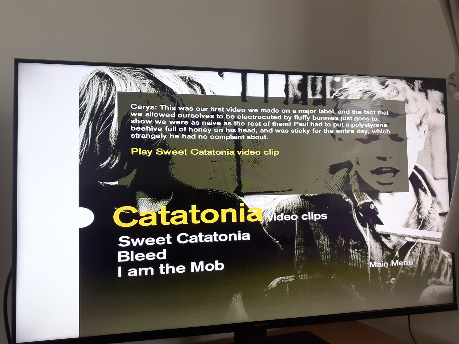 CATATONIA "STONE BY STONE" CD/DVD (Cerys Matthews) Single + Video Clips VG/G Cdn