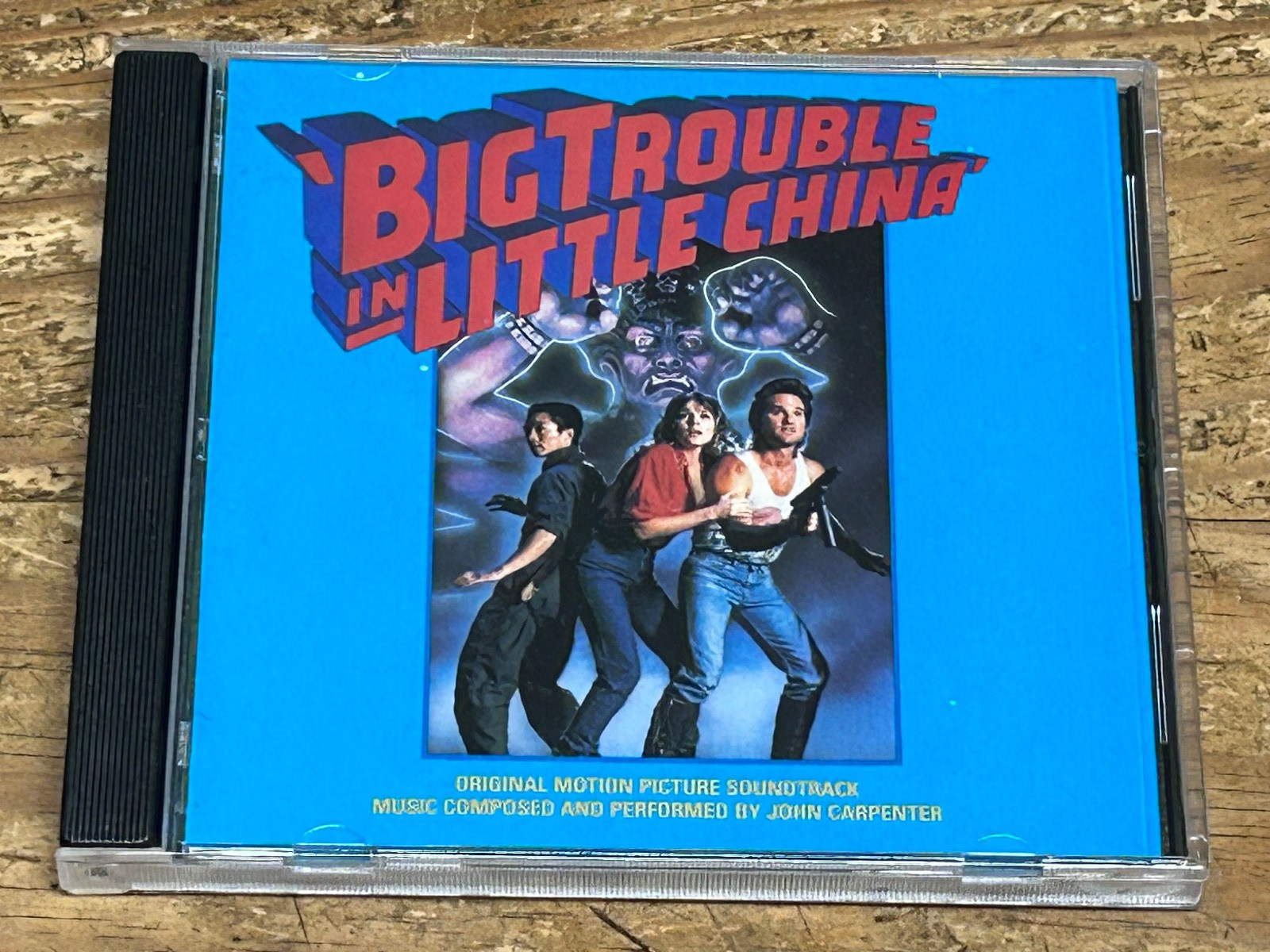 John Carpenter - Big Trouble In Little China CD. Rare 1986 1st edition on Enigma