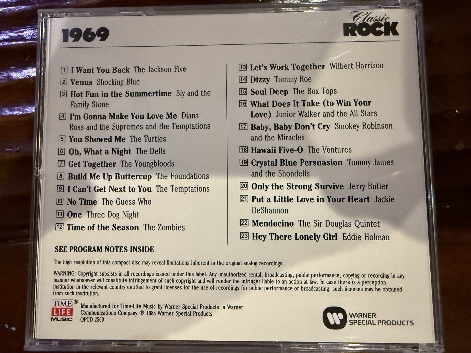 Time-Life Classic Rock CD Collection 1954-1969 + Groovy Hits & More (11 CDs)