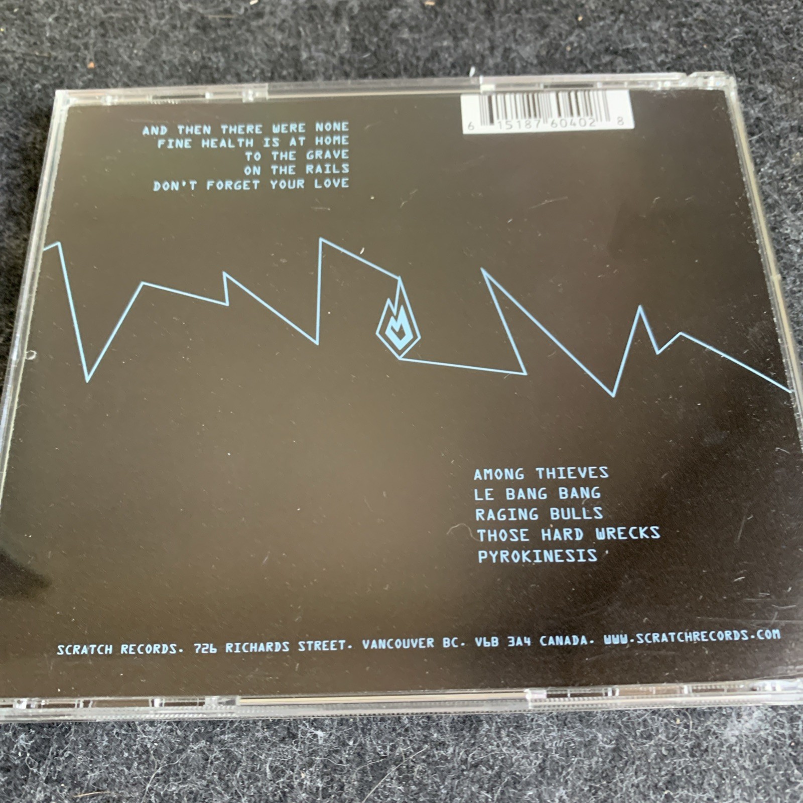 Pyrokinesis : Jerk with a Bomb (CD, 2008)