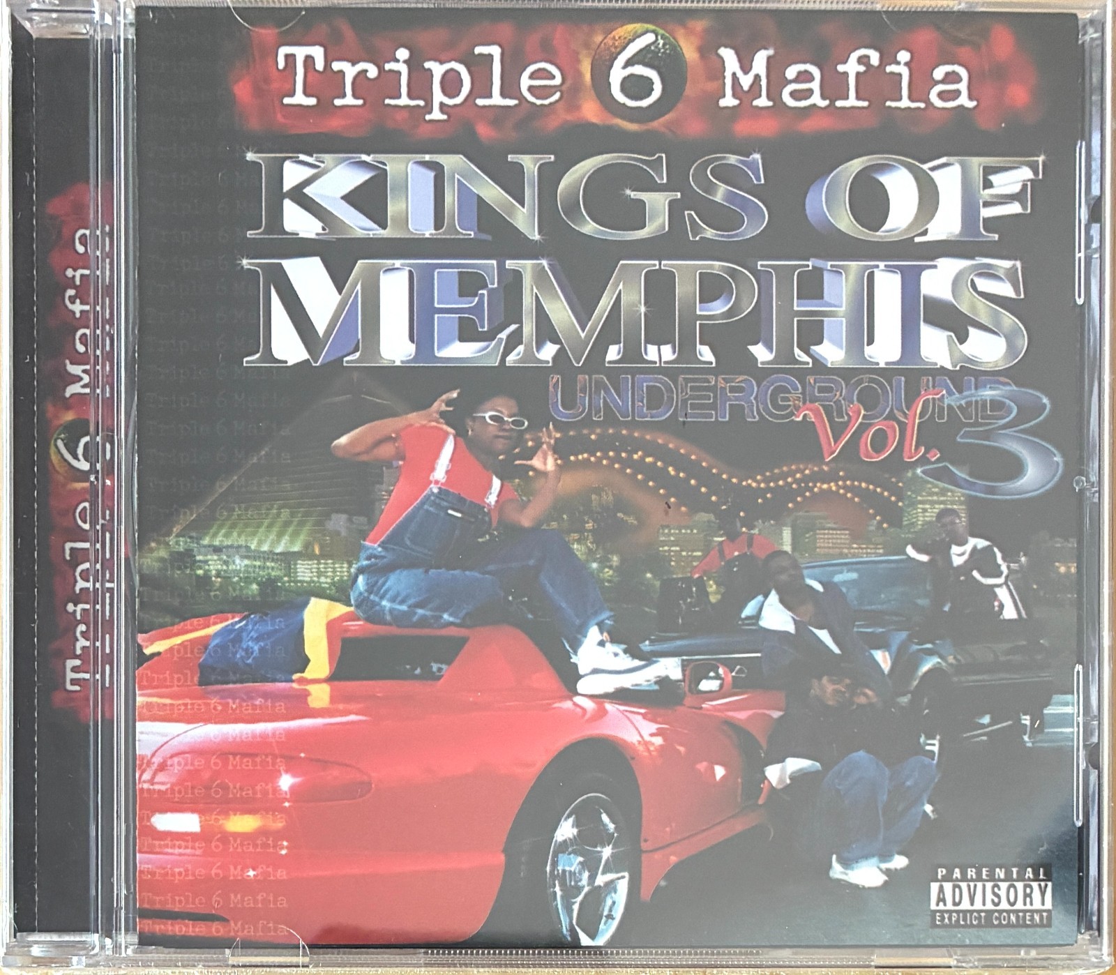 TRIPLE SIX MAFIA - Underground Vol. 1, Vol. 2 & Vol. 3 (Factory Sealed 3-CD Set)