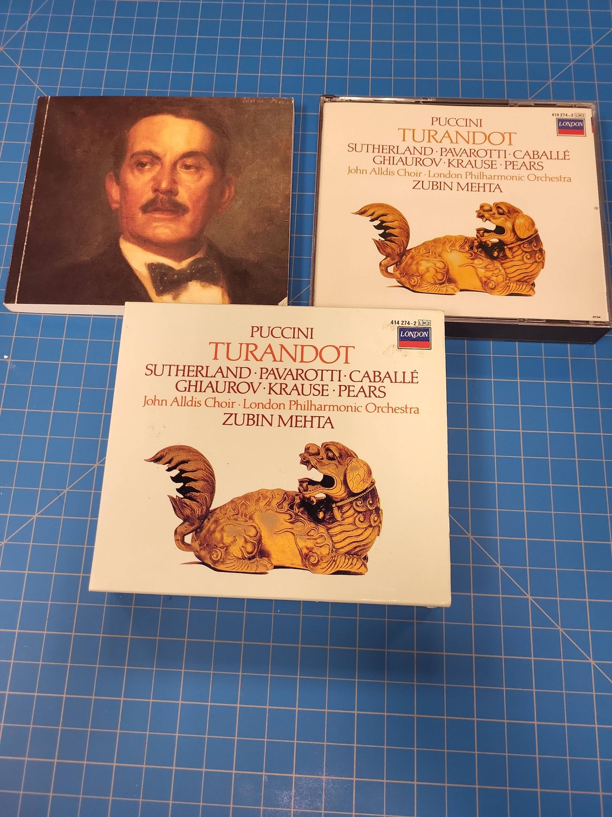 Puccini Turandot CD Zubin Mehta London Philharmonic Orchestra Pavarotti