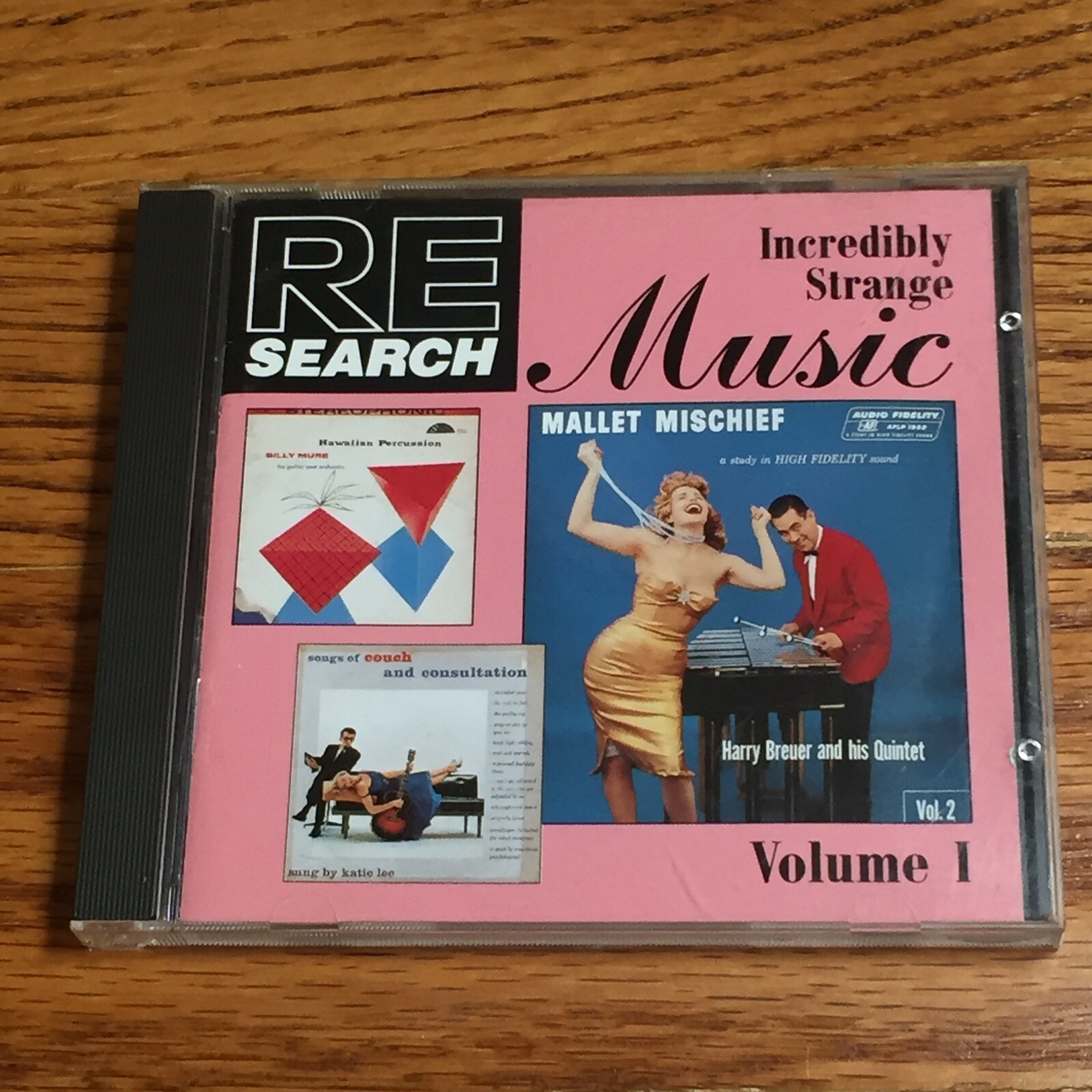 ReSearch: Incredibly Strange Music Vol. 1 by Various Artists CD Caroline Records