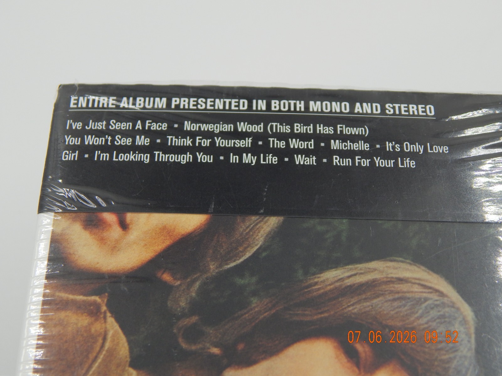 Beatles Rubber Soul CD Stereo Capitol Record ST 2442 BOO19707-02 Shrink Wrap NM