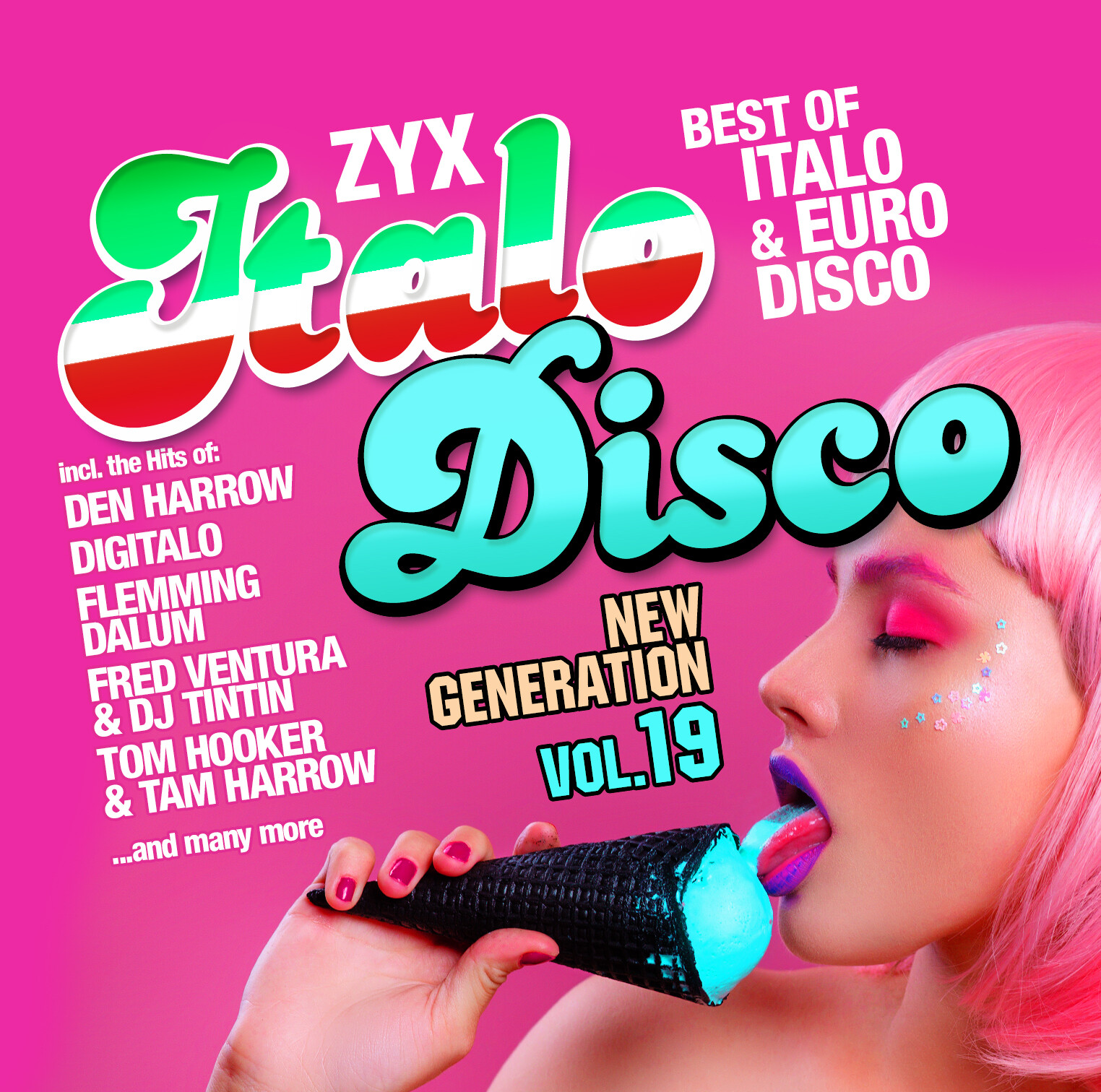 CD ZYX Italo Disco New Generation Vol.19 Various Artists 2CDs
