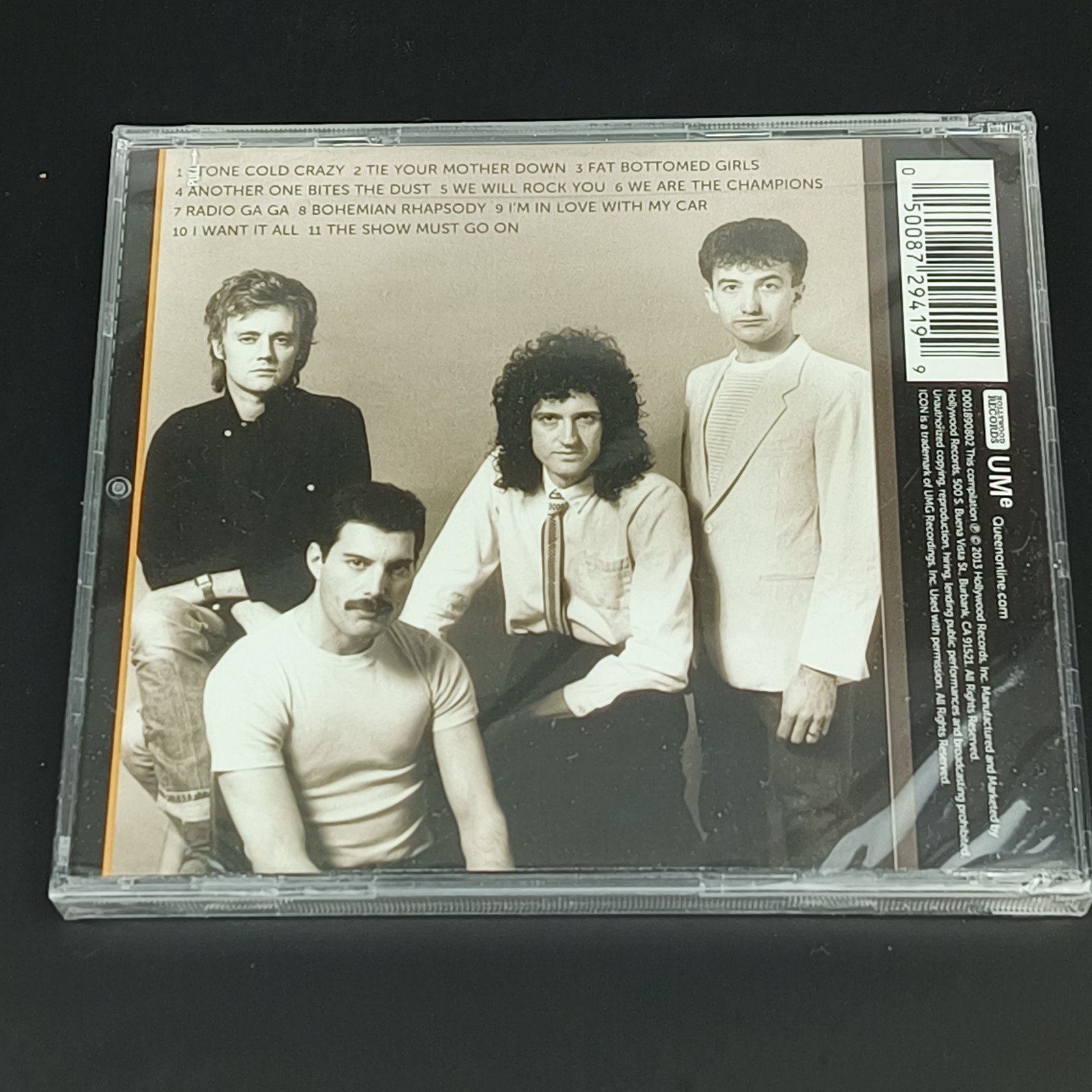 Icon by Queen (CD, 2013) New Sealed Seal Has Rips