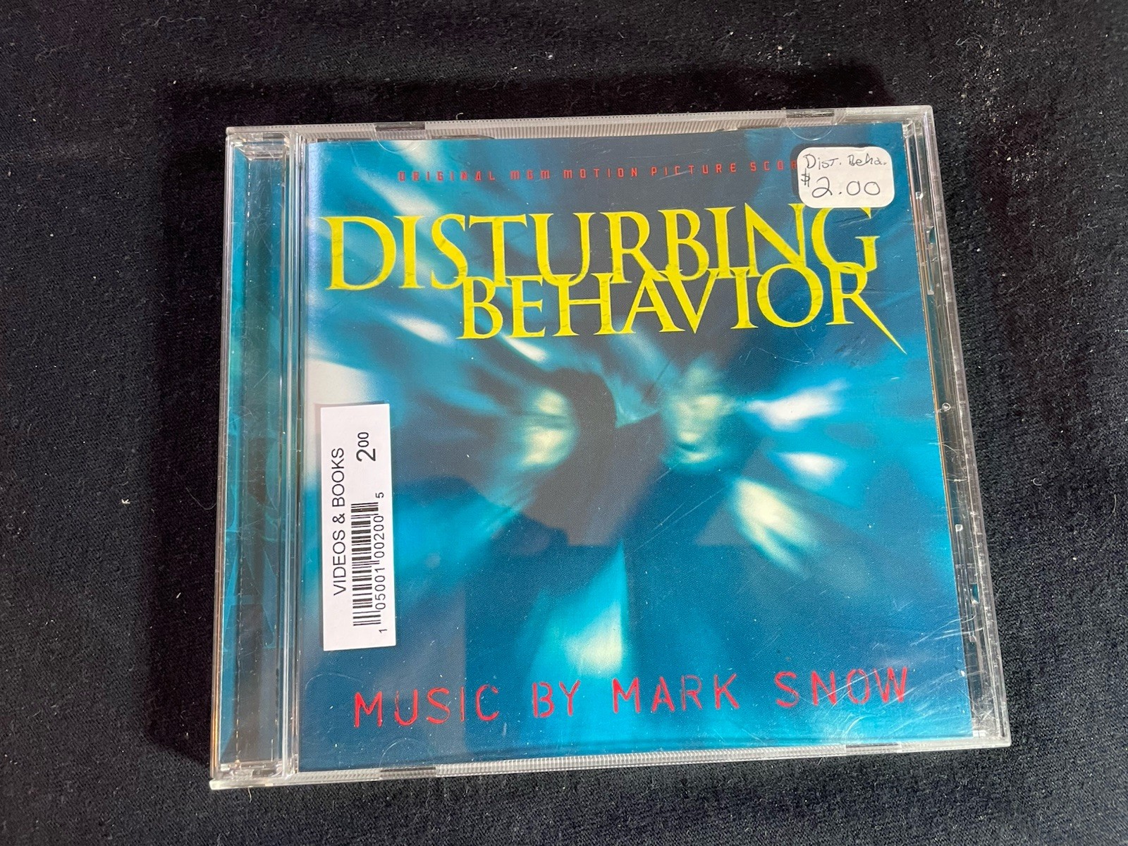 CD DISTURBING BEHAVIOR OST MOVIE SOUNDTRACK MARK SNOW