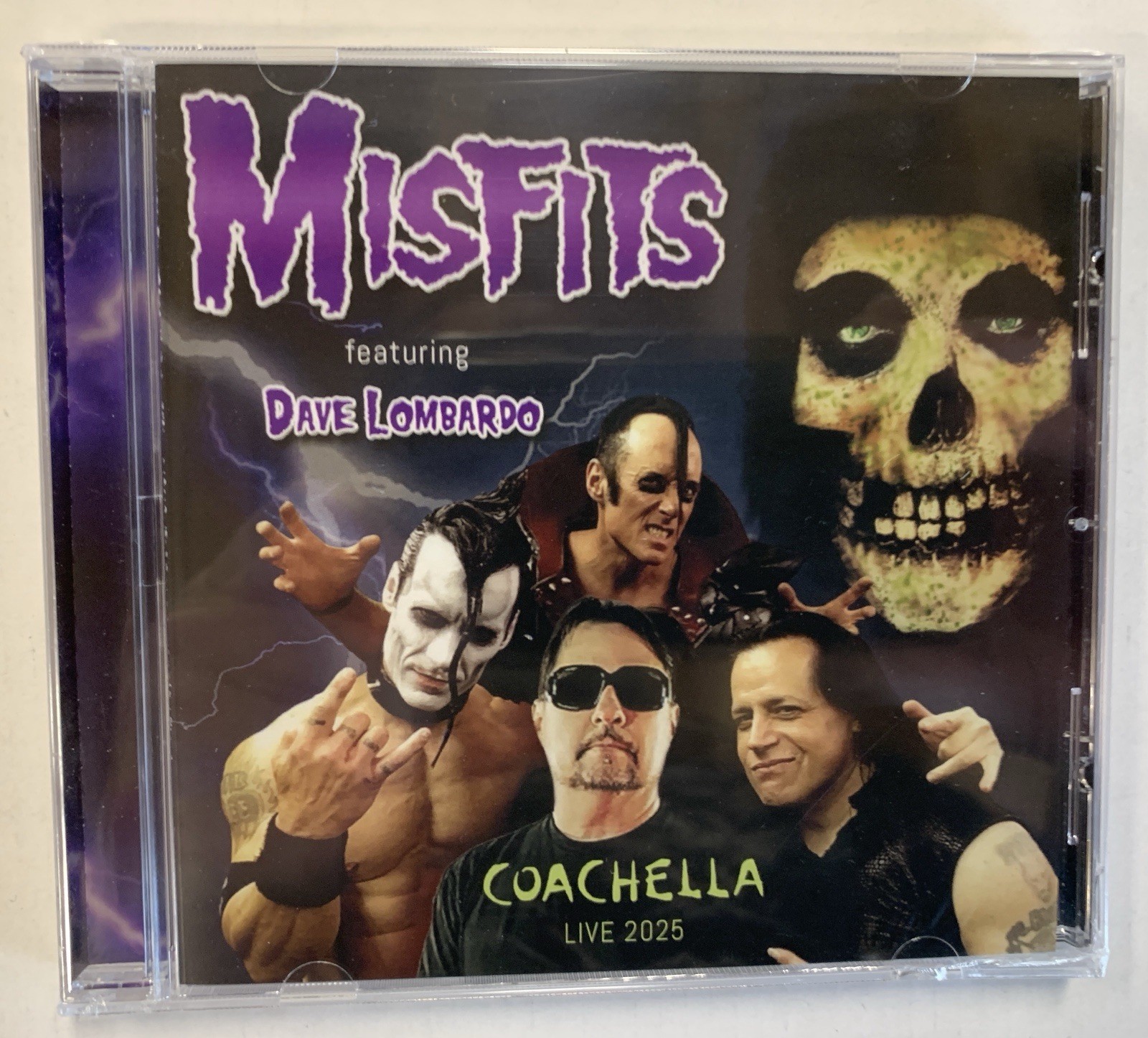 Misfits Featuring Dave Lombardo - Coachella Live 2025 CD Really Wasted Youth