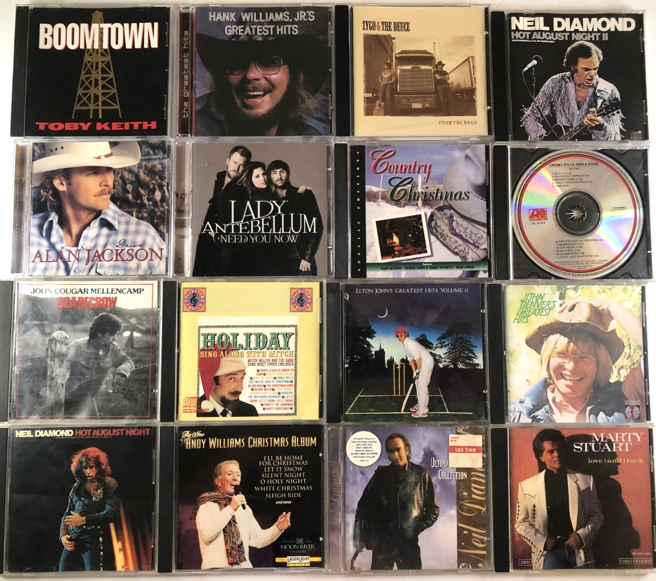 CD's Pick Choose your own-Lot #21S-Country, Rock, Rap, R&B and more-Combined S/H