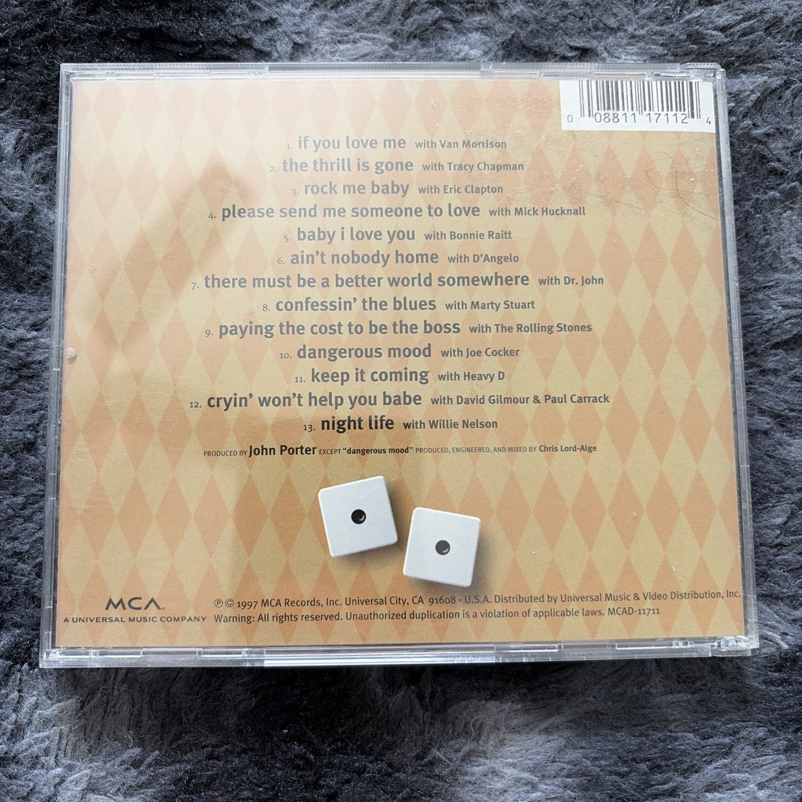BB King Deuces Wild CD near mint "The thrill is gone" tested plays like new!!