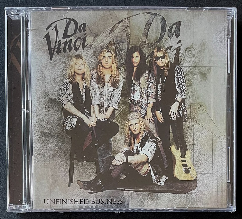 DA VINCI Unfinished Business DEOMS cd TREAT Europe DALTON Skagarack HAIR METAL