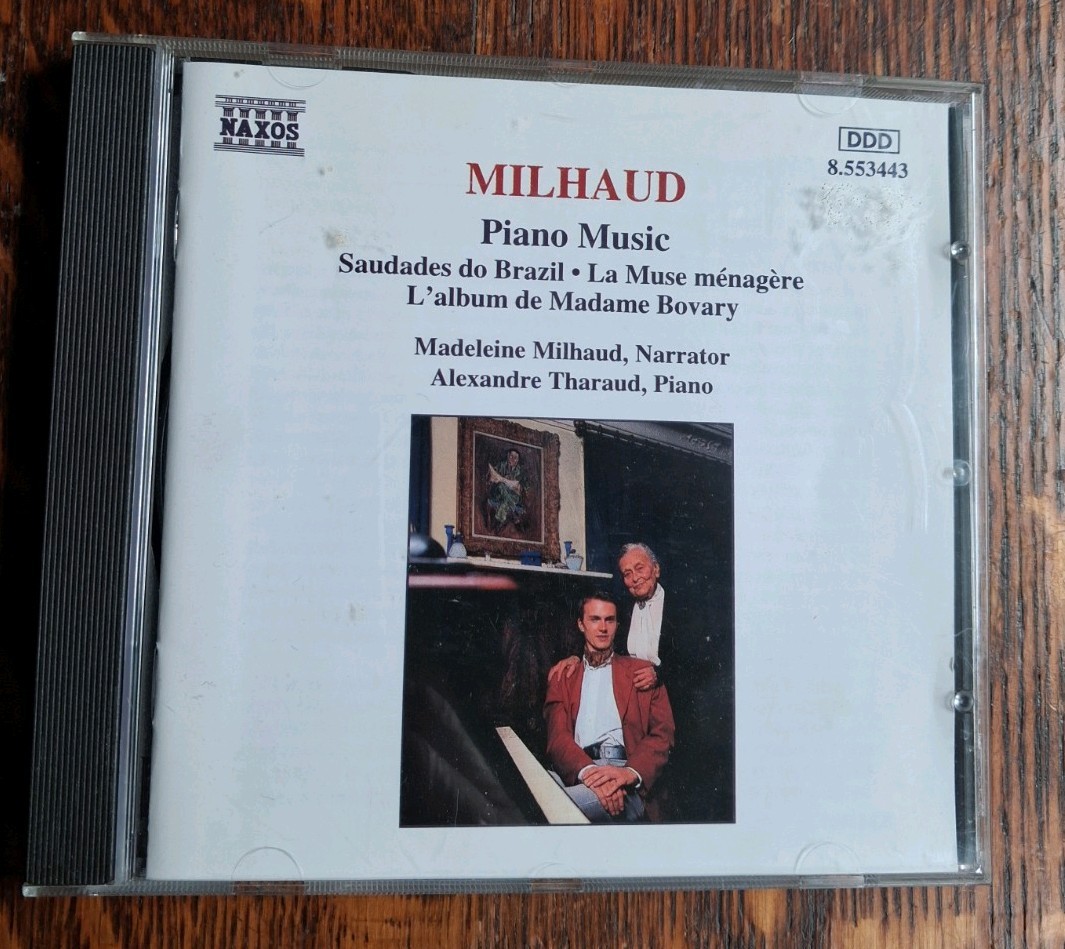 Milhaud - Piano Music BRAZIL - CD NAXOS (1995) - AS NEW CONDITION