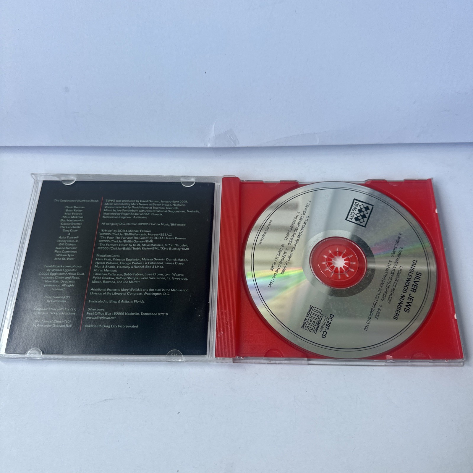 Silver Jews - Tanglewood Numbers (CD, 2005) Drag City, Purple Mountains HTF