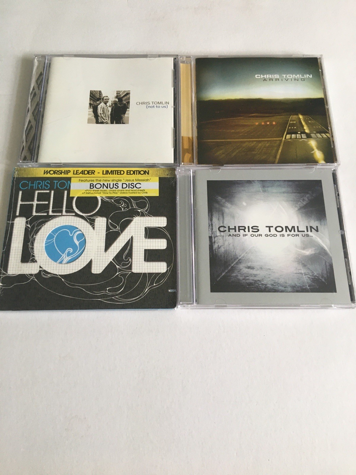 Chris Tomlin 4 Cd Lot Cds Religious Faith