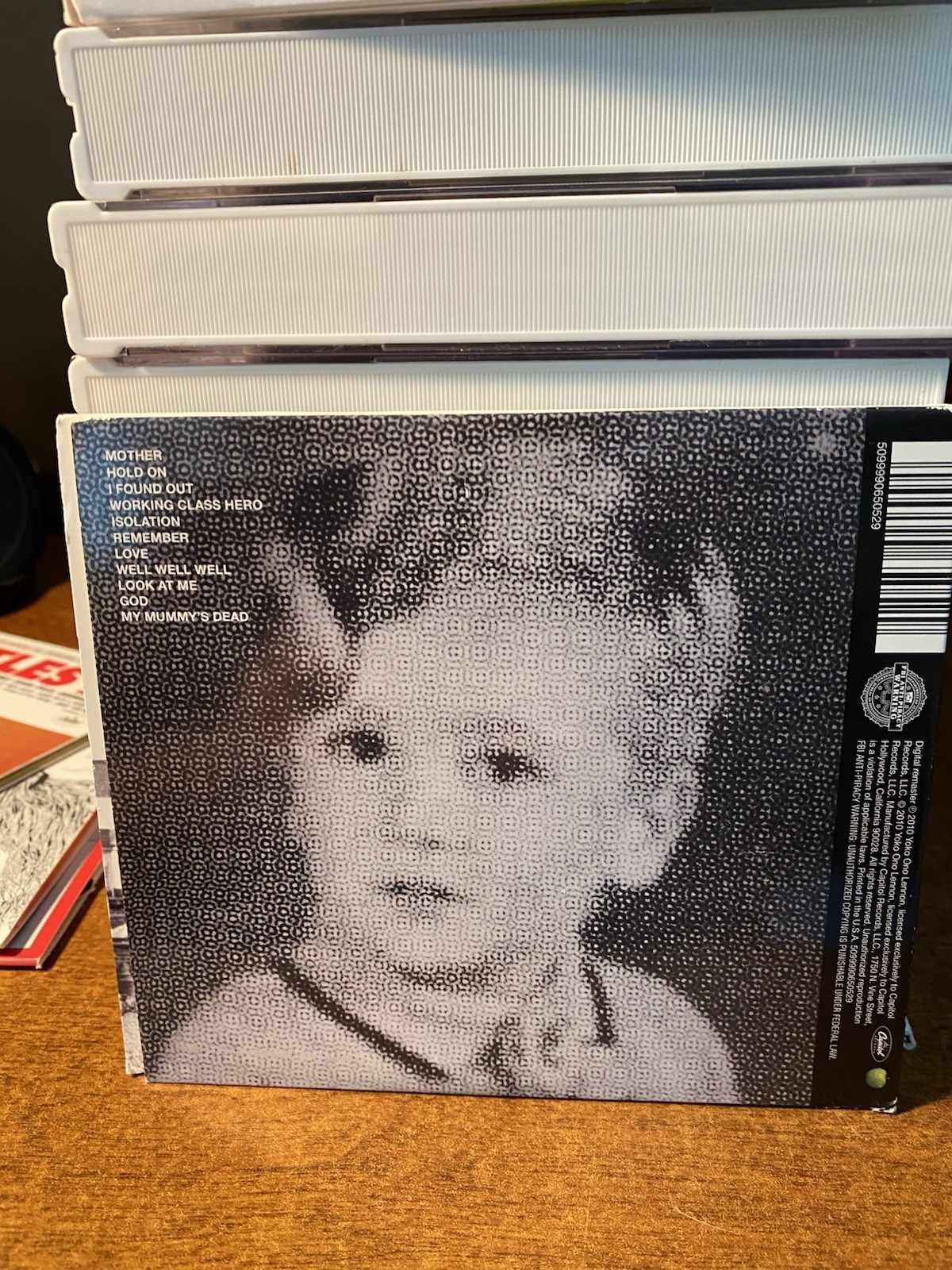 John Lennon Plastic Ono Band 2010 CD Issue Remastered