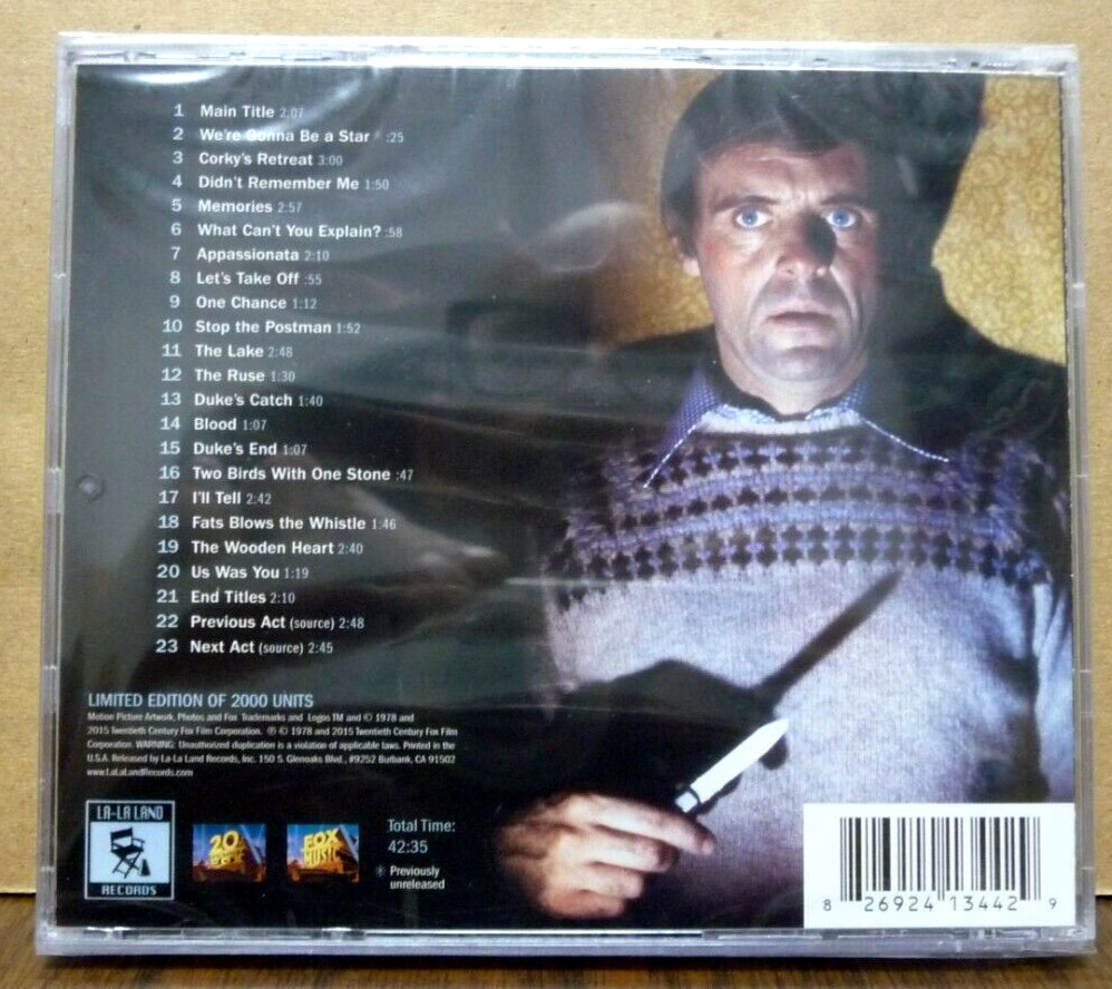 MAGIC Score Soundtrack CD Jerry Goldsmith - La-La-Land Records OST Lt Ed NEW!