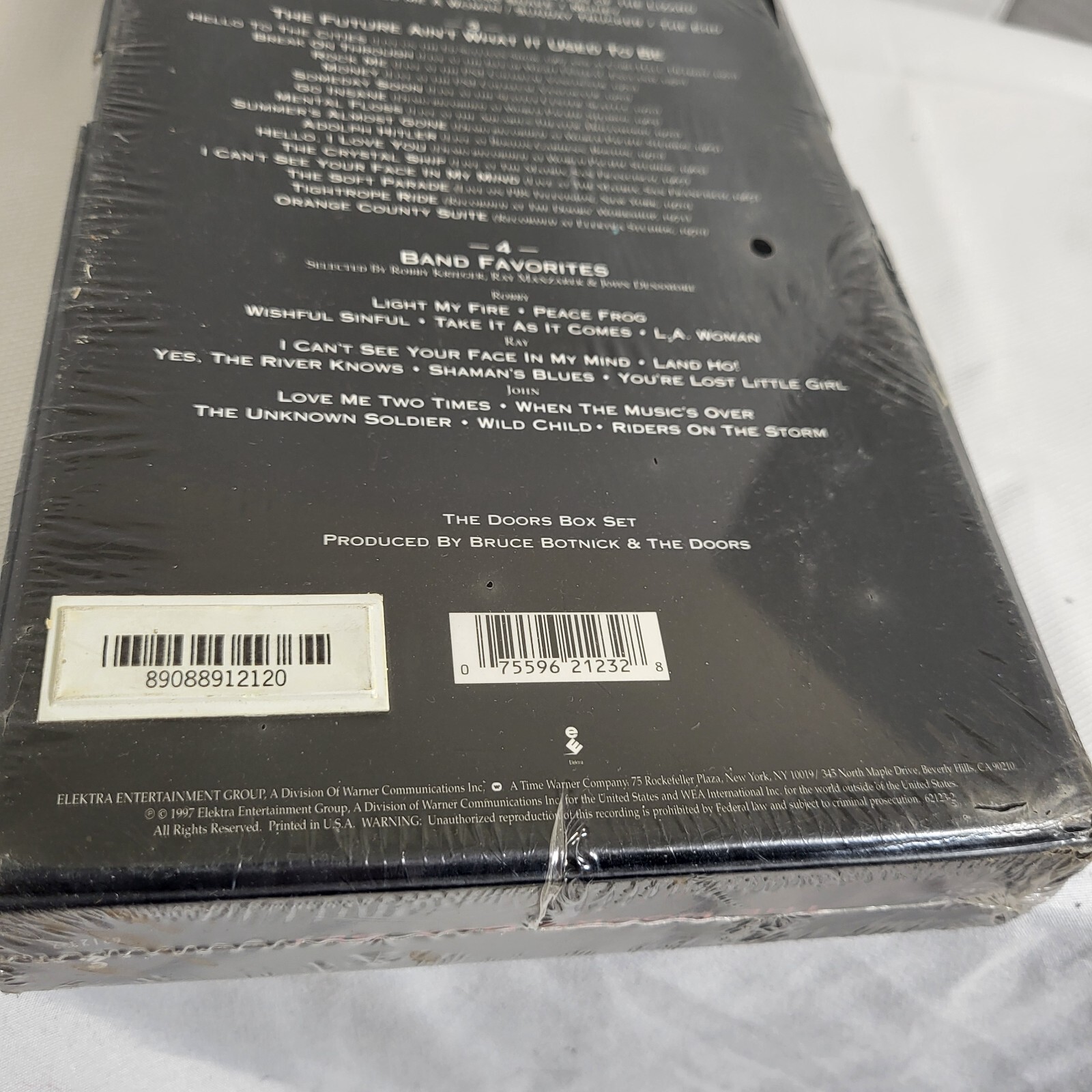 The Doors Box Set CD Box 1997 Elektra 4 Discs Book New Sealed