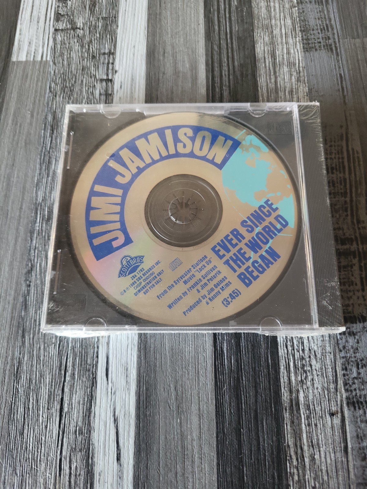 Jimi Jamison - Ever Since the World Began PROMO CD (Rare/Limited) - NEW SEALED