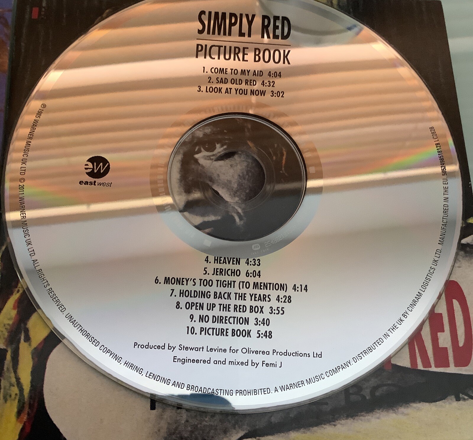 Simply Red Lot Of 3New Flame CD-Picture Book-Men And Women Cd’s- Like New(3 Cds)