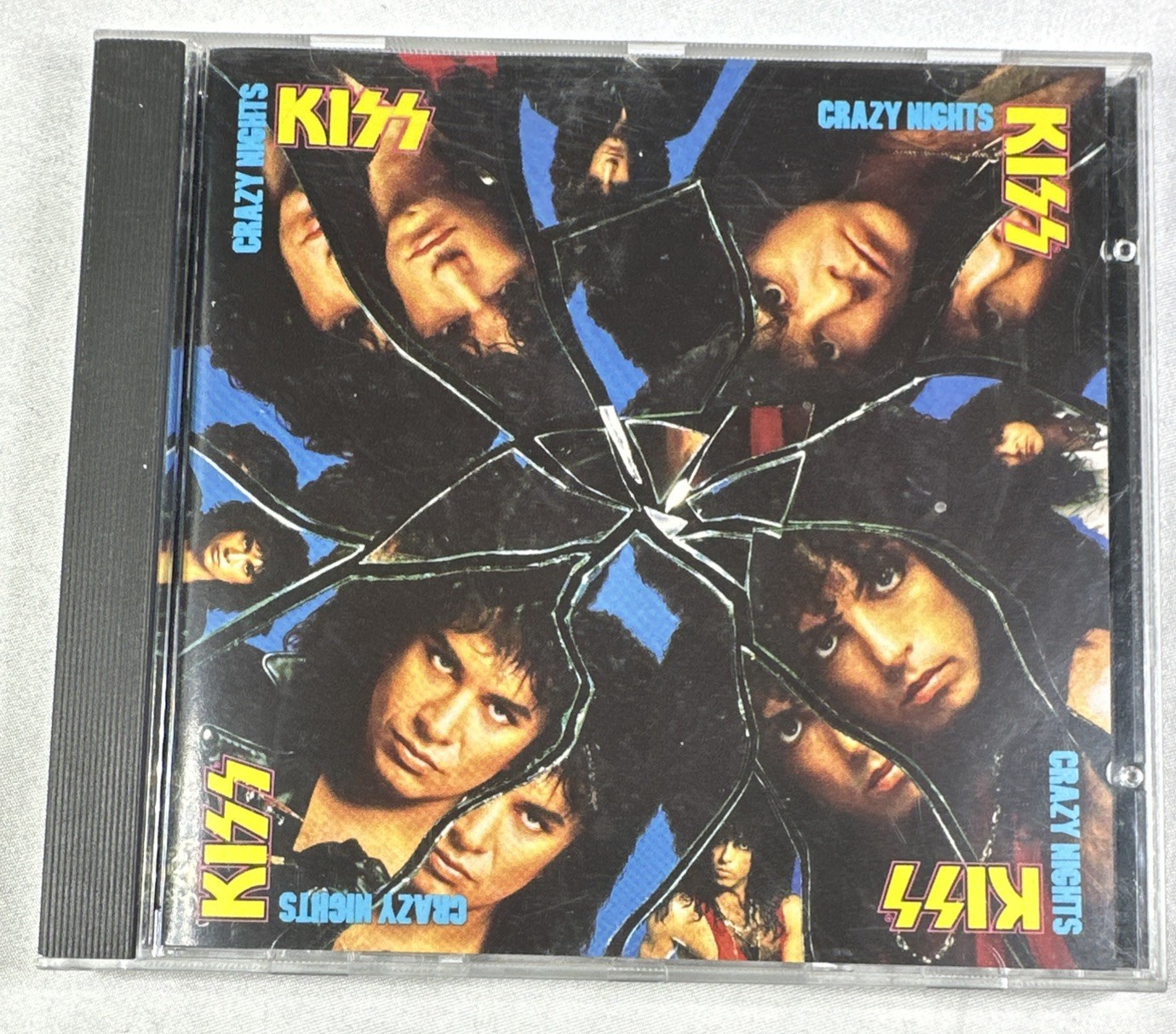 KISS Crazy Nights CD 832-626-2 West Germany 1st USA Pressing Carr Vintage Kiss